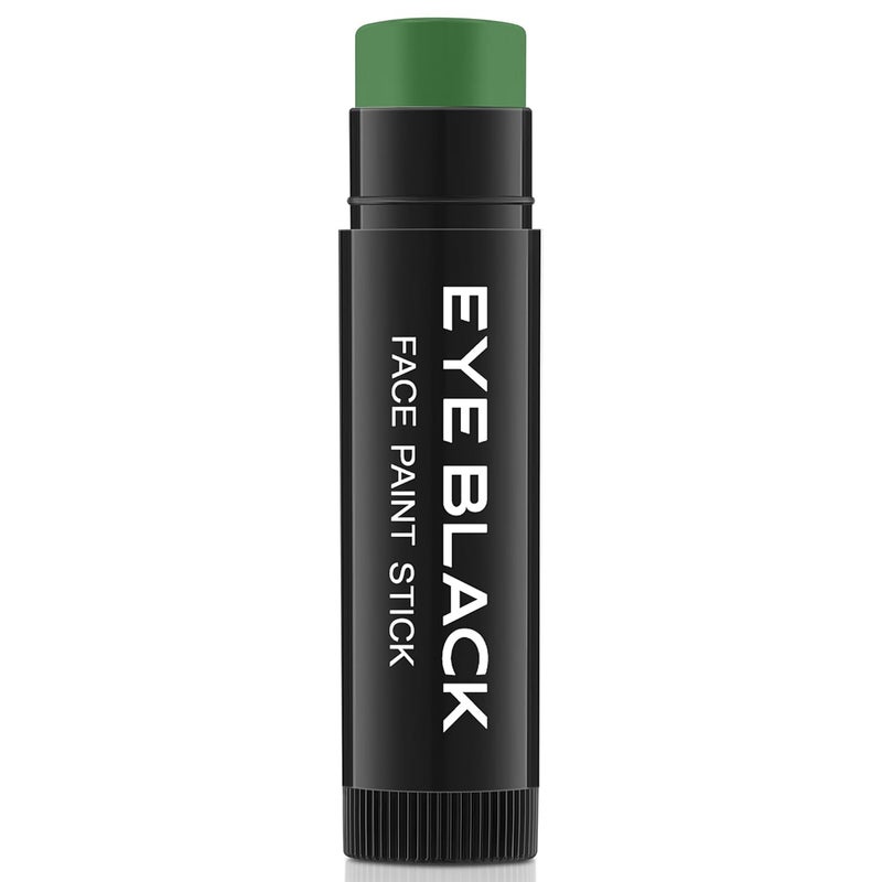Wismee Green Eye Black Sticks for Sports,Anti-Glare Under Eye Black Sports Grease Stick for Baseball Softball Soccer Lacrosse Hockey Athletes Sports Training - Image 1
